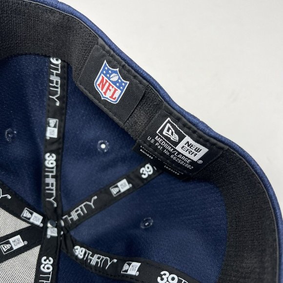 Tennessee Titans NFL NEW ERA 39Thirty M/L Stretch Fit Hat Cap NEW NWT - Picture 6 of 6
